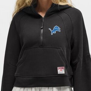 Lululemon x Detroit Lions Women's M/L Scuba Oversized Half-Zip Hoodie